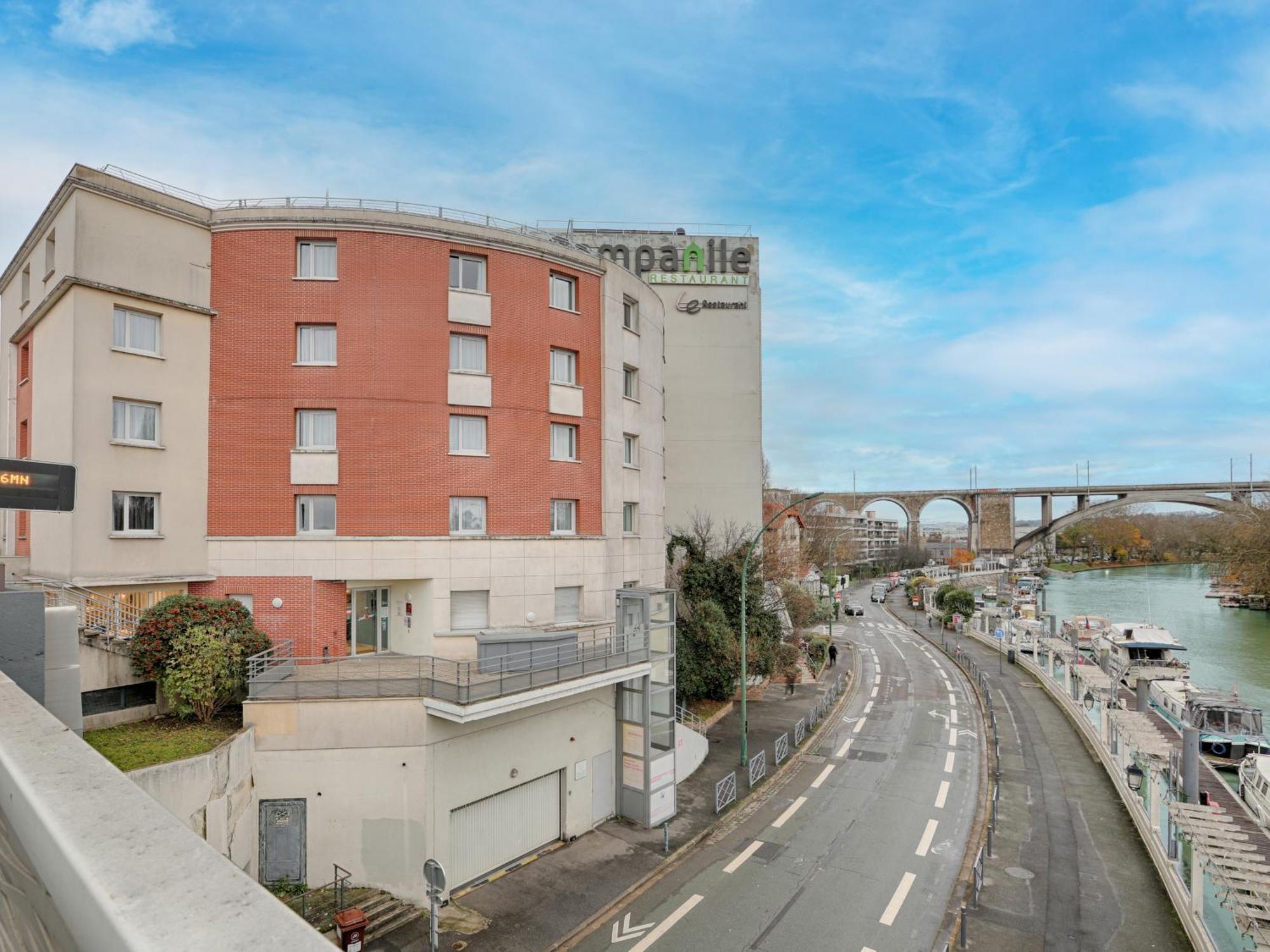 Appart'Hotel Vacanceole Paris Quai De Marne - Ex Adagio Nogent-sur-Seine Exteriér fotografie